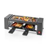 Nedis FCRA210FBK2 gourmet/raclette gril pro 2 osoby, 400 W
