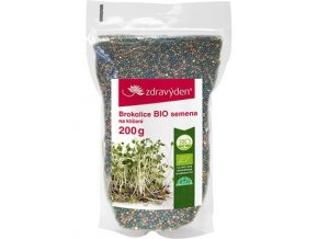 ZdravýDen® Brokolice BIO - semena na klíčení 200g