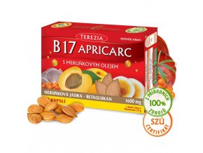 Terezia B17 Apricarc s meruňkovým olejem 60 kapslí