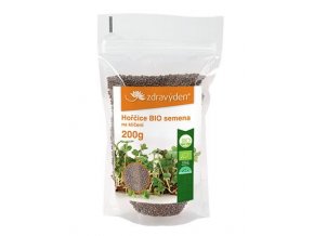 ZdravýDen® BIO Hořčice - semena na klíčení 200 g