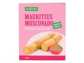 Bionebio Přírodní třtinový cukr Mauritius Muscovado 400 g