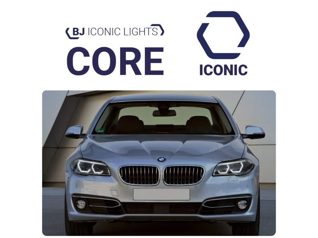 146 bj iconic lights core bmw 5 f10 f11 facelift xenon