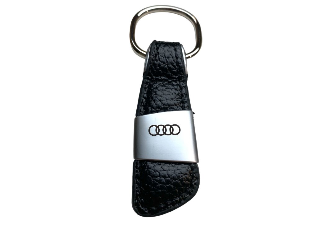 Audi kožená klíčenka přívěsek