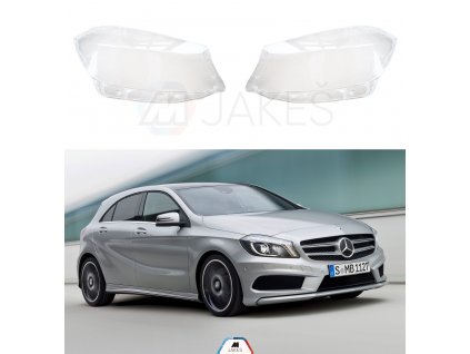 Kryty předních světel Mercedes-Benz třída A W176 (2012-2014) (Orientace Levá)