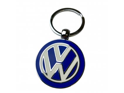 VW klíčenka Volkswagen oboustranná modrá
