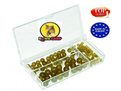 16946 extra carp rubber beads set 100ks