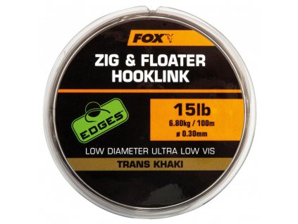 Plovoucí vlasec Zig+Floater hooklink (Průměr vlasce 0,26mm  4,53kg)