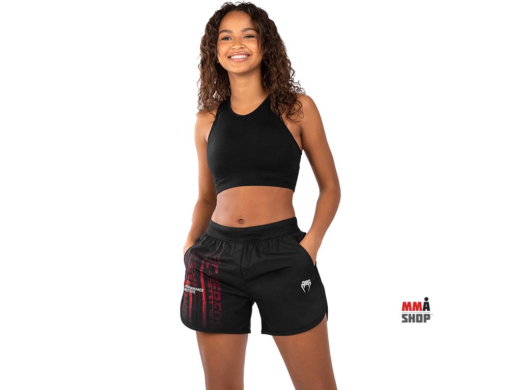 Venum UFC Performance Institute 2.0 dámské šortky - černo/červené