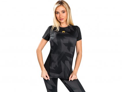 Venum Razor dámské tričko Dry Tech - černo/zlaté