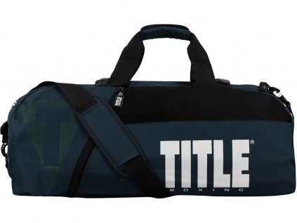 Title Boxing Champion sportovní taška/batoh - černo/modrý
