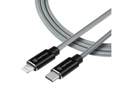 Certifikovaný kabel USB-C/Lightning - Tactical, Fast Rope Aramid 100CM