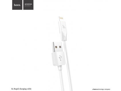 Kabel USB-A/Lightning pro iPhone a iPad - Hoco, X1 White 200cm