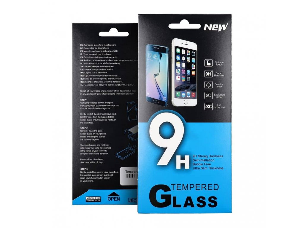 2,5D Ochranné temperované sklo čiré 9H pro iPhone 13 Pro Max/14 Plus