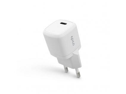 EPICO 20W USB-C PD mini charger - bílá