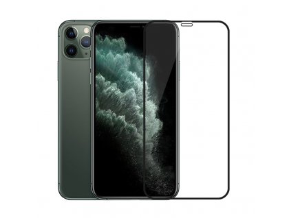 10D Tvrzené ochranné sklo černé pro iPhone 11 Pro