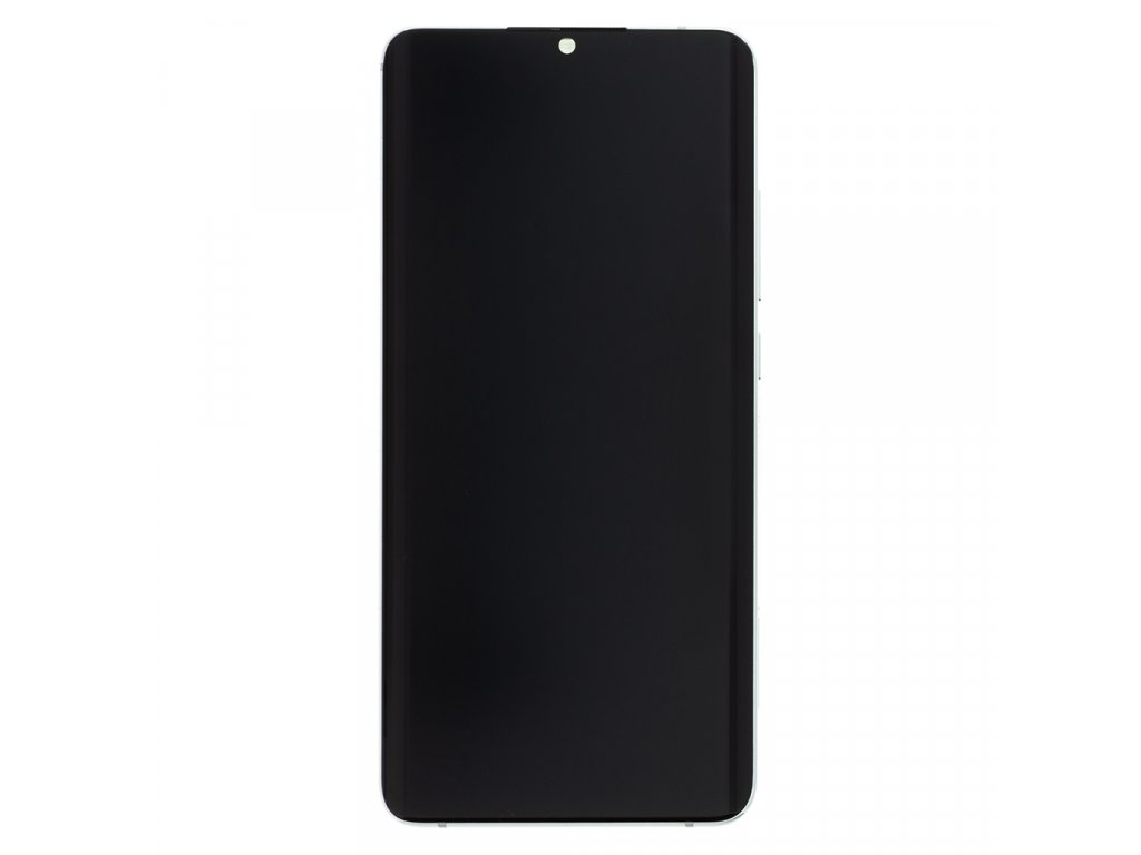 Originál LCD Display + Dotyková Deska + Přední Kryt pro Xiaomi Mi Note 10 / 10 Pro / 10 Lite White (Service Pack)