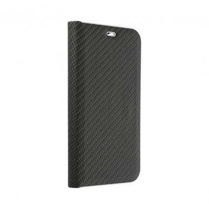 Pouzdro LUNA Book Carbon SAMSUNG Galaxy A54 5G černé