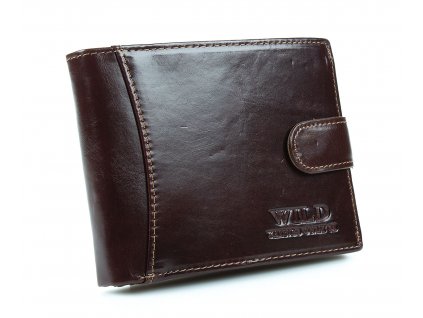 Pánská kožená peněženka Wild 5503 hnědá ModexaStyl (4)