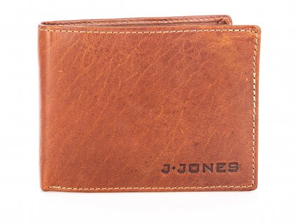Pánská kožená peněženka hnědá Jennifer Jones 5329 (2)