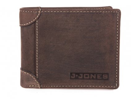 Pánská kožená peněženka J JONES hnědá 5334 BN ModexaStyl (2)