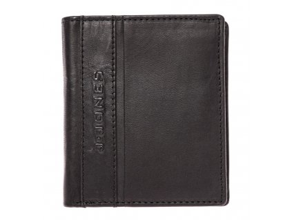 Pánská kožená peněženka černá J Jones 5706 ModexaStyl (2)