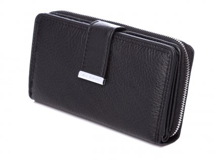 Dámská kožená peněženka černá Jennifer Jones 5270 ModexaStyl (3)