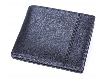 Pánská kožená peněženka J Jones 55449 černá ModexaStyl (8)