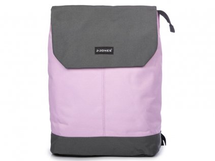 Dámský batoh nejen na notebook světle růžový J Jones 4098 LPK ModexaStyl (3)