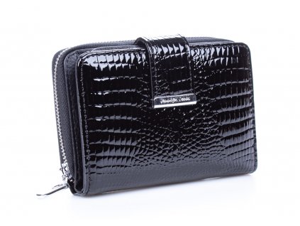 Malá dámská kožená peněženka černá Jennifer Jones 5198 2 BK ModexaStyl (4)