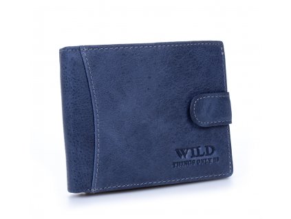 Pánská kožená peněženka Wild 5503 DNY tmavě modrá ModexaStyl (4)