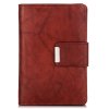 Dámská kožená peněženka červeno hnědá Jennifer Jones 509B ModexaStyl (10)