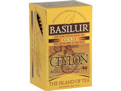 BASILUR Island of Tea Gold přebal 25x2 g