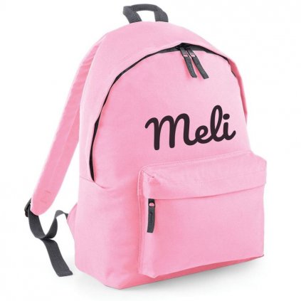 ruksak s menom Base - väčší - light pink