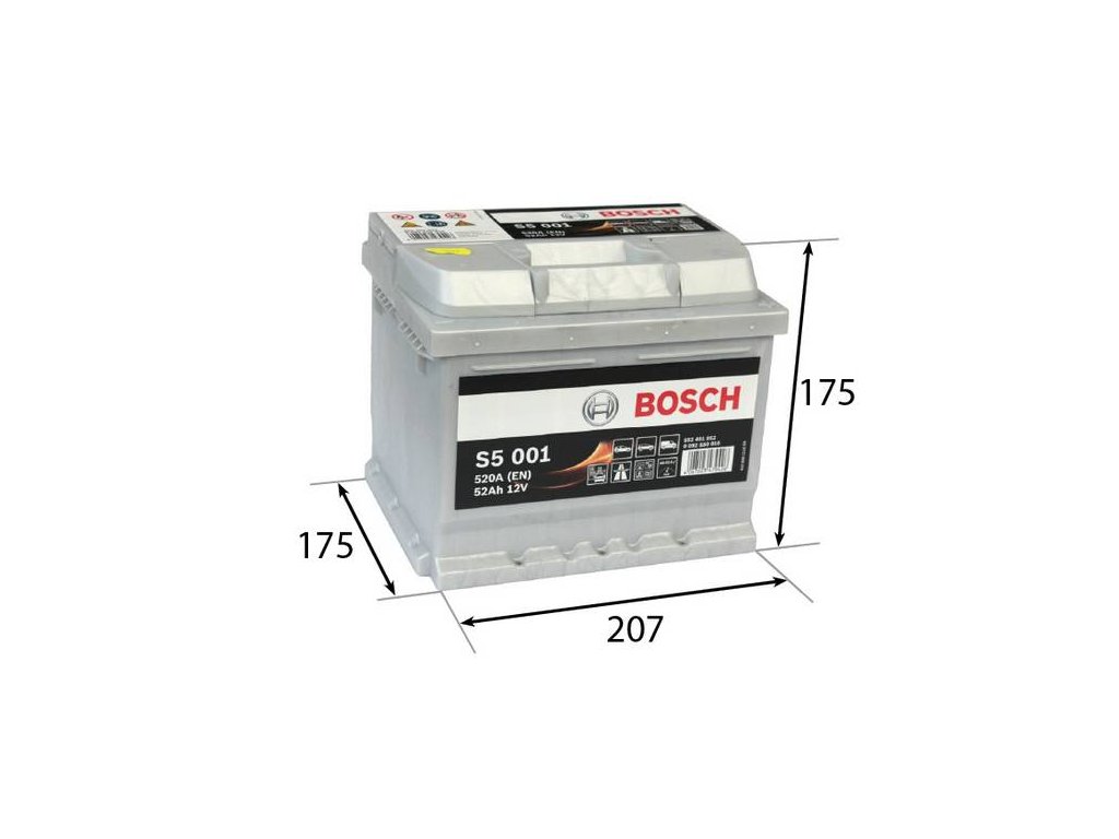 Startovací baterie BOSCH S5 0 092 S50 010