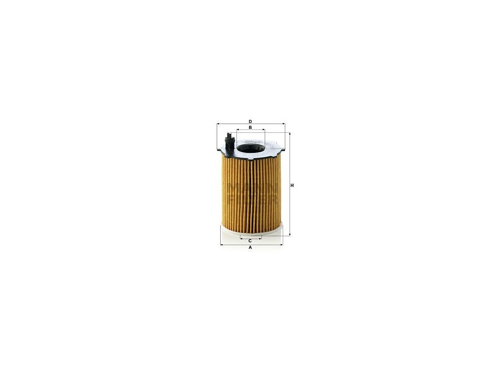 Olejový filtr MANN-FILTER HU 716/2 x