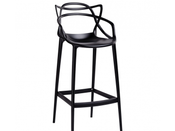 moderná barová stolička HILO 75 čierna