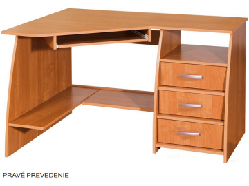 zaujímavý Pc stolík SEVILLA v elegantnom dizajne
