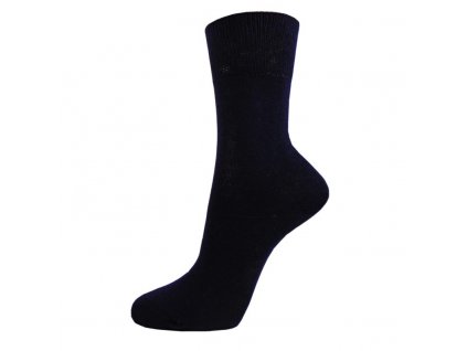Klasické bavlněné ponožky - tmavě modré