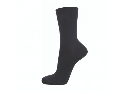 Klasické ponožky z MERCEROVANÉ bavlny ADAM - šedá