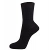 Zdravotní bavlněné ponožky - černá