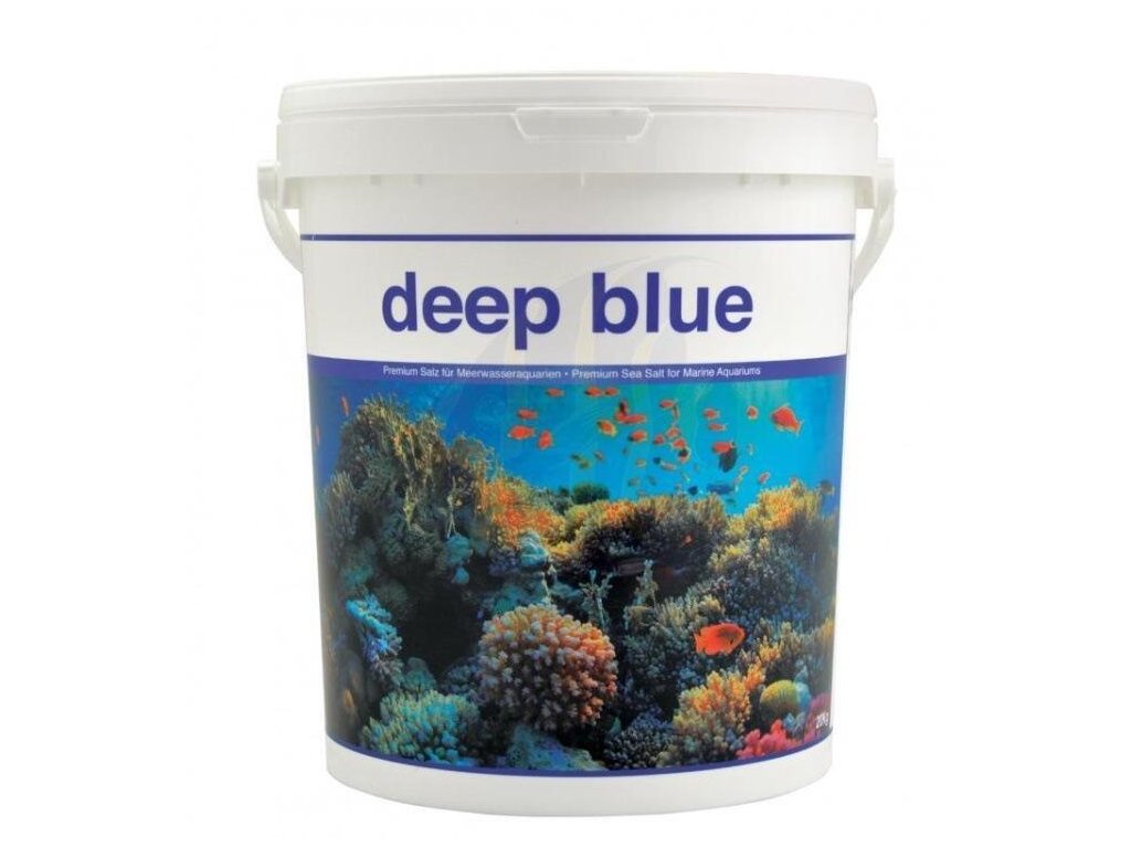 Mořská sůl Deep blue 20 kg - kbelík