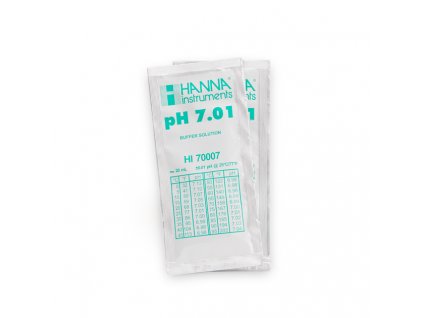 Kalibrační roztok, pH 7.01, 20 ml, sáček ph 7,01
