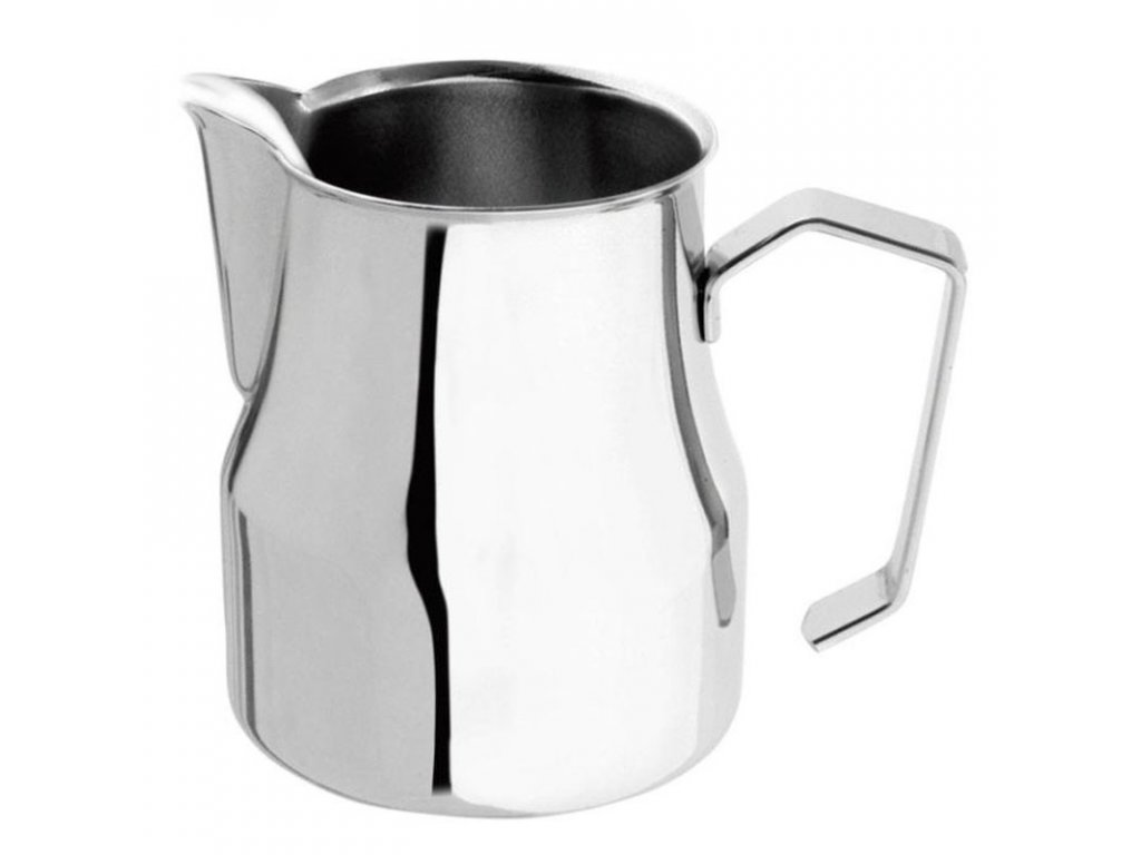 17oz Motta Stainless Steel Professional Milk Pitcher Jug - Black