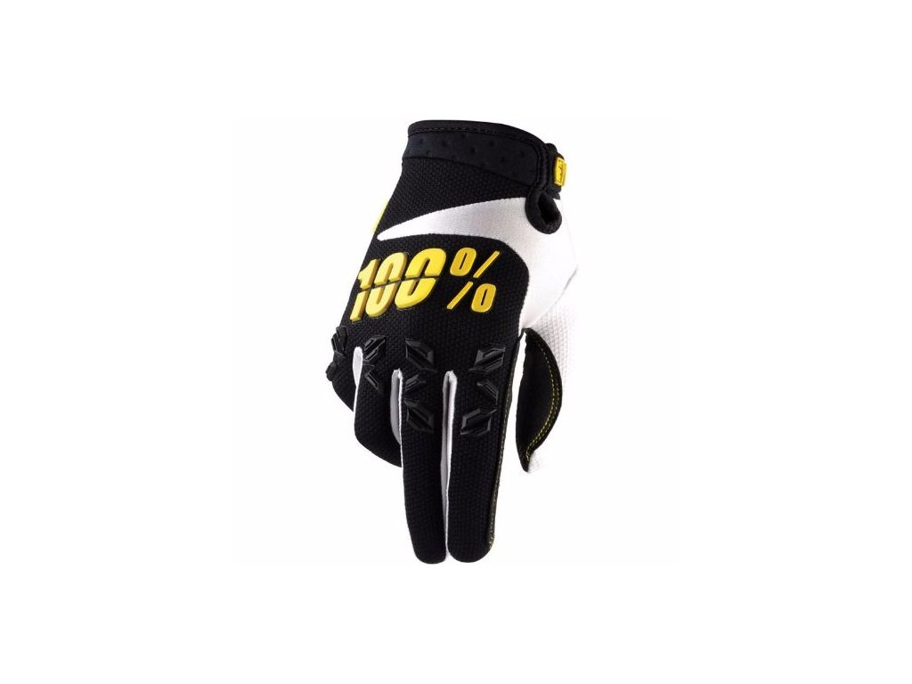 100 airmatic black yellow glove small 16419 p