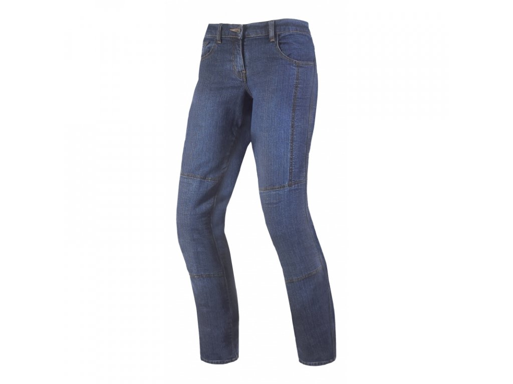 damske textilne moto kevlar jeansy spark desert rose modre