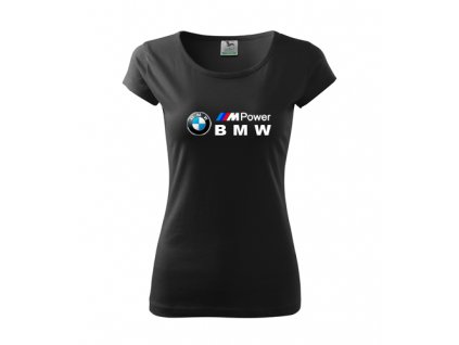 Dámske tričko BMW, čierne 2