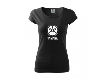 dámske tričko yamaha čierne