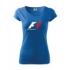 dámske tričko modré F1