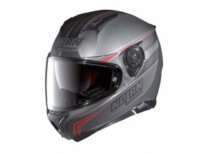 Moto helma Nolan N87 Rapid N-Com Flat Lava Grey 16