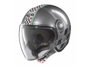 Moto helma Nolan N21 Visor Asso Scratched Chrome 20